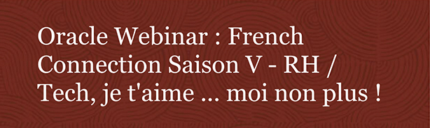 Webinar Oracle